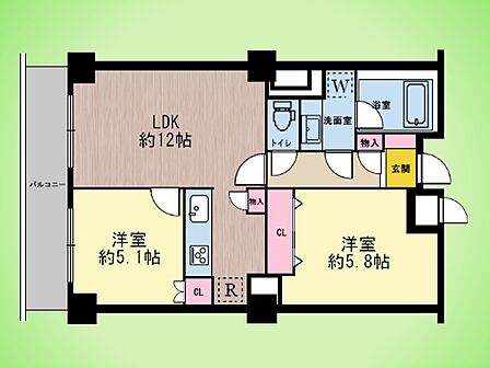 ○間取り図○