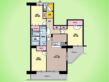 ○間取り図○