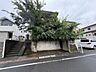 外観：住宅街の道路沿いにある売地※建物解体渡し