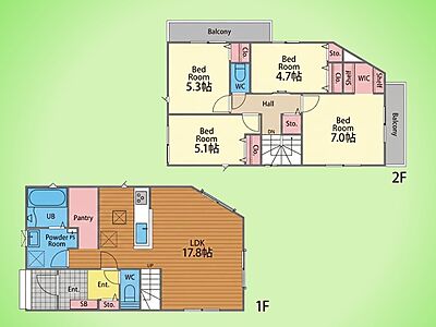 間取り:○間取り図○ 間取り:○間取り図○