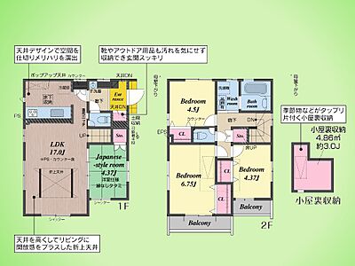 間取り:○間取り図○ 間取り:○間取り図○