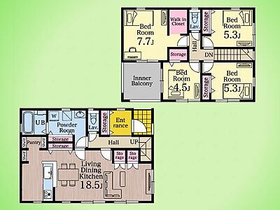 間取り:○間取り図○ 間取り:○間取り図○