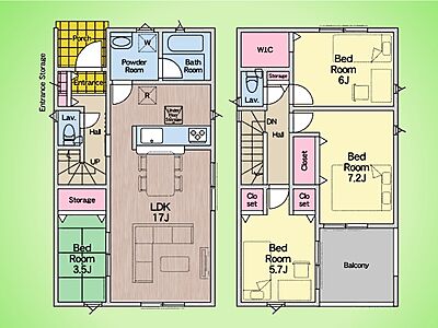 間取り:○間取り図○ 間取り:○間取り図○