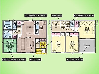 間取り：○間取り図○