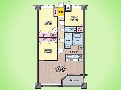 間取り：○間取り図○