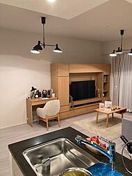 グレーシアタワーズ海老名イースト 2SLDKのリビング/ダイニング