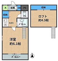 ロワジール貫井A 2階