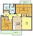 若葉台第一住宅14号棟2階6.0万円