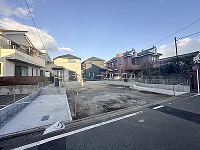 外観：八王子市大和田町の新築一戸建て・全体写真　2024年11月29日撮影