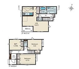 八王子市中野山王新築一戸建て・全3棟 3号棟