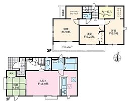 八王子市石川町 新築分譲住宅13棟 全21区画 12号棟