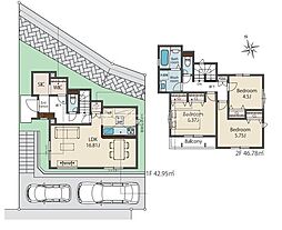 八王子市館町 新築一戸建て・全11棟 7号棟