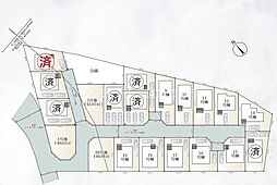 八王子市泉町 土地・全20区画 土地販売8区画 5区画