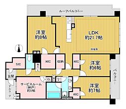 間取図画像 3SLDK
