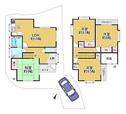 京都市北区衣笠鏡石町　中古戸建