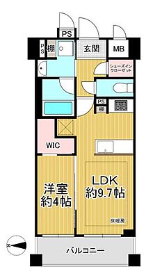 間取り パラドール四条烏丸グレイス 4階/-