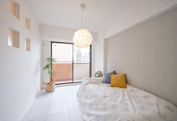 洋室のお部屋で...