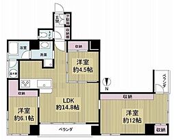 間取図画像 3LDK
