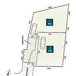 座間市ひばりが丘5丁目第3　売地　建築条件付き　1号地