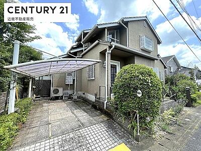 外観:土地面積約77坪、前面道路幅員約6.0m、ゆとりのある住まい 外観:土地面積約77坪、前面道路幅員約6.0m、ゆとりのある住まい