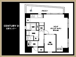 グランドメゾン高円寺 1LDKの間取図画像