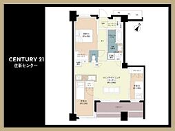 アトラスシティ千歳烏山グランスイート 杜ノ棟(4階/4階建) 3LDKの間取図画像