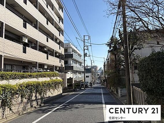 周辺に大きなス...