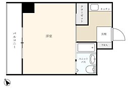 間取図画像 ワンルーム