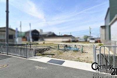 外観：■現地撮影写真■大阪にも出やすい立地です！建築条件なし！お気軽にお問い合わせください！