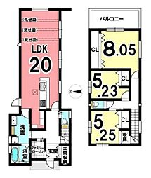 葛城市中戸 2号地 /新築一戸建