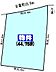 区画図：敷地面積約44坪の更地！