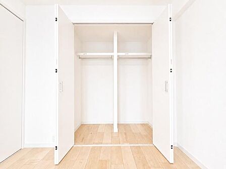 豊富な収納スペース。収納が多いとお部屋が広く使えます!