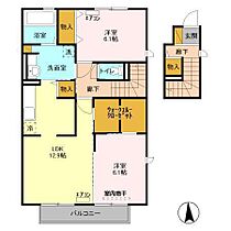 イーグレットＢ  ｜ 千葉県松戸市古ケ崎３丁目（賃貸アパート2LDK・2階・70.86㎡） その2