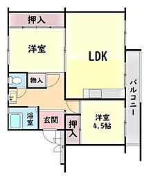 鶴山台第2住宅6号棟 中古マンション