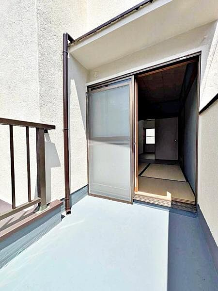 バルコニーを拡大表示