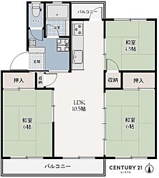 新金岡3丁1番G住宅2棟
