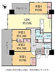 間取図画像 3SLDK