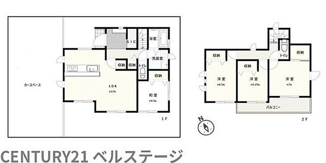 間取り 袖ケ浦市のぞみ野