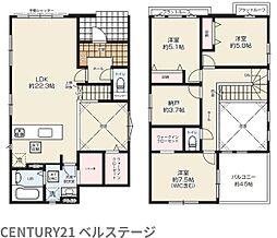 JR内房線　袖ケ浦市蔵波台5丁目　新築戸建2号棟
