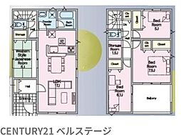 JR内房線　袖ケ浦市蔵波台5丁目　新築戸建3号棟