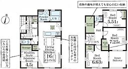 JR内房線　木更津市吾妻　新築戸建1号棟