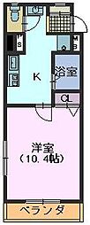 間取図画像 1K