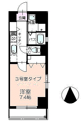 ＴＮＧビル（二宮合資ビル） 5階 | 東京都江戸川区南小岩 賃貸マンション 間取