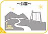 周辺：通古賀公園まで801m
