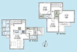 福生市福生　第7　新築分譲住宅　2号棟全3棟