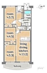 間取図画像 3LDK
