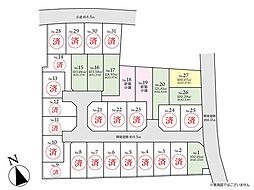 海老名市杉久保南3丁目　建築条件なし売地　No27