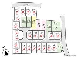 海老名市杉久保南3丁目　建築条件なし売地　No17
