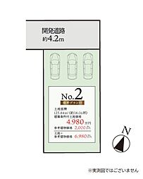 大和市中央林間西5丁目 建築条件付き売地 No2