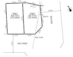 横浜市泉区上飯田町 全2区画 1区画